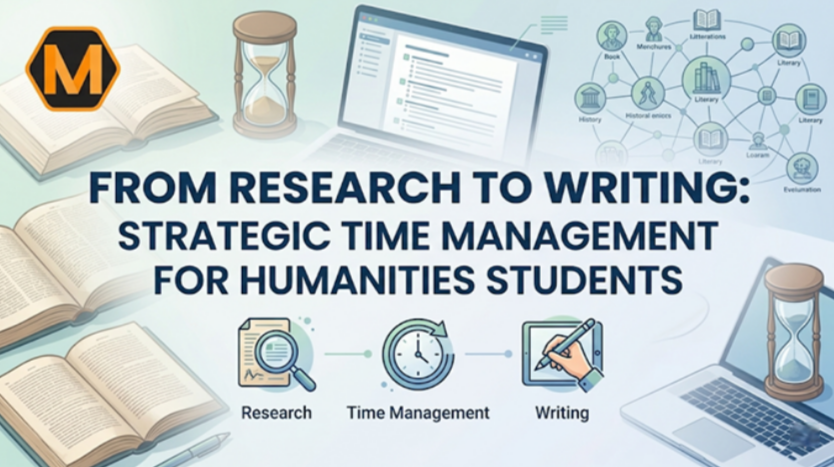From Research to Writing: Strategic Time Management for Humanities Students